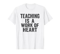 Teaching Is a Work of Heart Style vintage vieilli T-Shirt