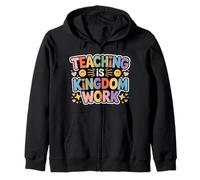 Teaching is Kingdom Work École du Dimanche de la Foi - Sweat à Capuche
