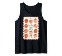 Teaching is My Jam Cute Strawberry Teacher Débardeur