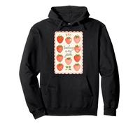 Teaching is My Jam Cute Strawberry Teacher Sweat à Capuche