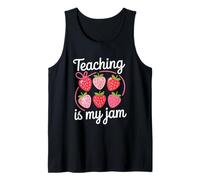 Teaching is My Jam First Day of School Teacher Back 2 School Débardeur