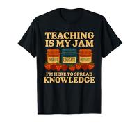 Teaching Is My Jam Funny Teacher Professor to school Professor T-Shirt