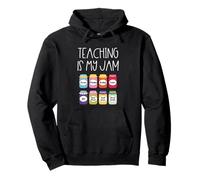 Teaching is My Jam Teacher Classe de Retour à l'école Sweat à Capuche