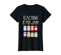 Teaching is My Jam Teacher Classe de Retour à l'école T-Shirt