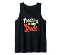 Teaching is My Jam Teacher Classroom Humour Débardeur