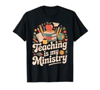 Teaching is My Ministry Chemises de rentrée Scolaire T-Shirt