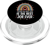Teaching Kids About Jesus is The Best Job Ever PopSockets PopGrip pour MagSafe