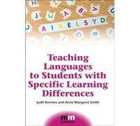 Teaching Languages To Students With Specific Learning Differences (Mm Textbooks) (Paperback) Judit Kormos, Anne Margaret Smith (Auteur)