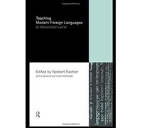 Teaching Modern Foreign Languages At Advanced Level
