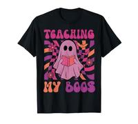 Teaching My Boos Halloween Teacher Spooky Haunted Season T-Shirt