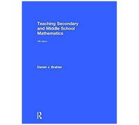 Teaching Secondary And Middle School Mathematics