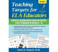 Teaching Targets for ELA Educators, Volume I