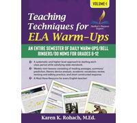 Teaching Techniques for ELA Warm-Ups, Volume 1