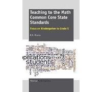 Teaching To The Math Common Core State Standards