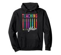 Teaching with Flair, Flair Pen Love, Men, Women Teacher Sweat à Capuche