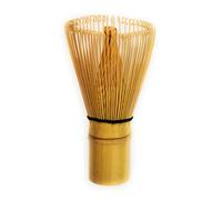 TeaClub Balai à matcha Chasen 100 poils pour la préparation du matcha, Balai en bambou fait main, fouet à thé en bambou pour la poudre de matcha, idéal pour les débutants de thé matcha