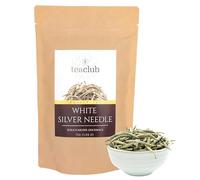 TeaClub White Silver Needle Thé Blanc en Vrac 500g - Chinois | Thé blanc chinois aux bourgeons, goût floral-doux, jusqu'à 30 infusions/100g, en vrac