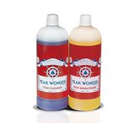 Teak Wonder - Détergent et blanchisseur pour bateaux, 2 flacons de 0,95 l