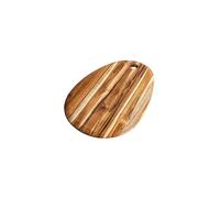 TEAKHAUS Planche à découper ELEGANT ovale 41x27cm en teck marron