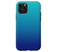 Teal to Navy Blue Gradient - Bold Ombre Design for Coque pour iPhone 11 Pro