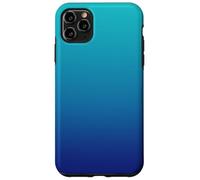 Teal to Navy Blue Gradient - Bold Ombre Design for Coque pour iPhone 11 Pro Max