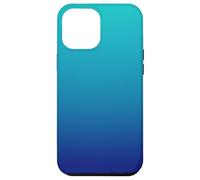 Teal to Navy Blue Gradient - Bold Ombre Design for Coque pour iPhone 12 Pro Max