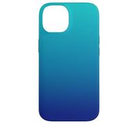 Teal to Navy Blue Gradient - Bold Ombre Design for Coque pour iPhone 14