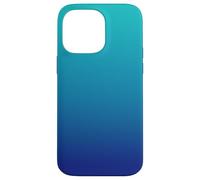 Teal to Navy Blue Gradient - Bold Ombre Design for Coque pour iPhone 14 Pro Max