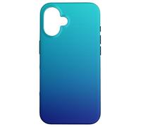 Teal to Navy Blue Gradient - Bold Ombre Design for Coque pour iPhone 16