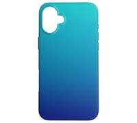 Teal to Navy Blue Gradient - Bold Ombre Design for Coque pour iPhone 16 Plus