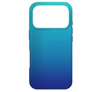 Teal to Navy Blue Gradient - Bold Ombre Design for Coque pour iPhone 17 Pro