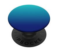Teal to Navy Blue Gradient - Bold Ombre Design for PopSockets PopGrip Adhésif