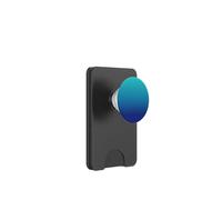 Teal to Navy Blue Gradient - Bold Ombre Design for PopSockets PopWallet pour MagSafe