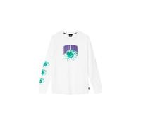 Tealer T- Shirt Flowers ss23, Blanc, S Mixte