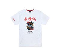 Tealer T- Shirt Lucky, Blanc, L Mixte