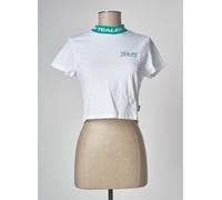 tealer tee-shirts et débardeurs femme de couleur blanc 38