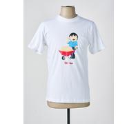 tealer tee-shirts et débardeurs homme de couleur blanc XS