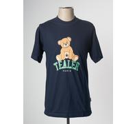 tealer tee-shirts et débardeurs homme de couleur bleu S