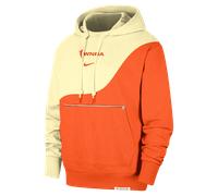 Team 13 Standard Issue Nike WNBA Basketball Hoodie Alabaster/Brilliant Orange/Pale Ivory/Brilliant Orange - L