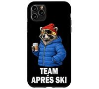 Team Après Ski Raton Laveur Après Ski Ski Hiver Montagne Coque pour iPhone 11 Pro Max