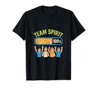 Team Awesome Spirit 100% Graphique Universitaire T-Shirt
