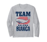 Team Balena Bianca Democrazia Cristiana Vintage Manche Longue