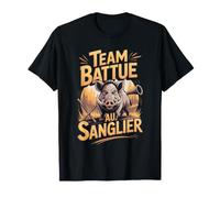 Team Battue Au Sanglier Chasse en Équipe T-Shirt