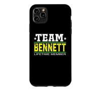 Team Bennett Lifetime Member Surname Last Name Tree Reunion Coque pour iPhone 11 Pro Max