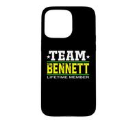 Team Bennett Lifetime Member Surname Last Name Tree Reunion Coque pour iPhone 15 Pro Max