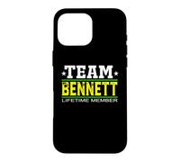 Team Bennett Lifetime Member Surname Last Name Tree Reunion Coque pour iPhone 16 Pro Max