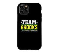 Team Brooks Lifetime Member Surname Last Name Tree Reunion Coque pour iPhone 11 Pro
