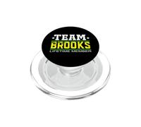 Team Brooks Lifetime Member Surname Last Name Tree Reunion PopSockets PopGrip pour MagSafe