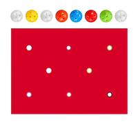 Team Building Games - Hole Tarp Group Activity Set with 8 Balls, Interactive Teamwork Coordination Game Equipment, Heavy Duty Outdoor Indoor Party Game Kit, School Training