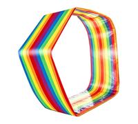 Team Building Running Mat - 20ft Large Striped Collaborative Group Race